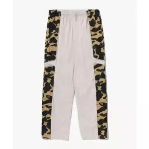 BAPE 퍼스트 카모 릴렉스드 핏 트랙 팬츠M YELLOW 436704