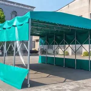 자바라텐트 포장마차 주름식 개폐식 접이식 대형 텐트
