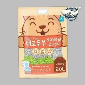 고양이 모래 두부 입자 20L 냄새제거 발효
