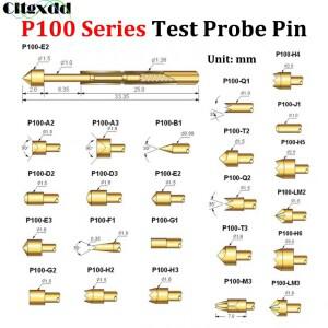 Cltgxdd 10pcs P100 시리즈 스프링  핀 A2 A3 B1 D2 D3 E2 E3 F1 G1 G2 H2 H3 H4 H5 J1 Q1 Q2 T2 LM2 PCB