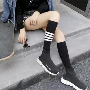 니삭스 골프 필라테스 양말 스타킹 다리 미니 미들 스커트 심플 종이 타일 팬츠 프린트 블랙
