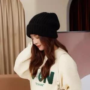 [룽스_62]무지 방한용품 와이드 비니 아이스 스노우 방한
