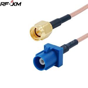 FAKRA C 커넥터 SMA 수 케이블 GPS 안테나 Fakra 익스텐션 RG316 15cm 피그테일 VW 벤츠 호환용 1 개