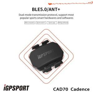 iGPSPORT CAD70 속도 케이던스 센서 HR50 심박수 모니터 블루투스 ANT+ 자전거 컴퓨터용 사이클링