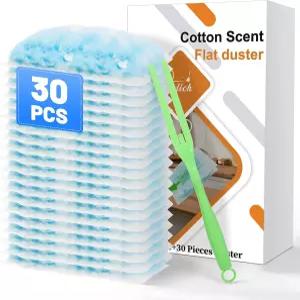 스위퍼와 호환되는 30PCS 일회용 더스터 리필 가정 사무실 천장 선풍기 블라인드 및 가구 먼지 제거용