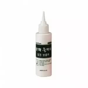 분필 문화연필 물백묵 잉크보충액 백색 박스 96개입 초크 칠판분필 물분필 100ml