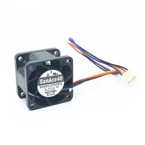 5개입 San Ace 9GA0412P3G031 40mm 4cm 서버 팬 4028 40x40x28mm 12V 0.39A 케이스 냉각 PWM 28000RPM