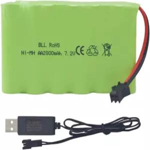 Huina 1550 550 원격 제어 굴착기 트럭 엔지니어링 차량 TR-211 RC 장난감 배터리용 SM-2P 플러그 및 USB