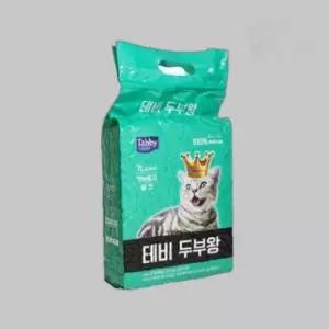 신뢰할 수 있는 두부형 고양이 자연 7L 모래