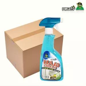 유리세정제 유리창 거울 창문 청소 세척제 600ml 12개입 사무실 가정용
