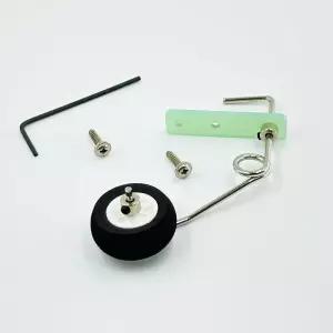 RC 비행기 헬리콥터 DIY 모델 항공기 착륙 장치 교체 부품을 위한 그라실리아 테일 휠 브래킷 어셈블리
