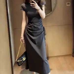 [아리엘스타일]사이드셔링 슬림라인 드레이프원피스 메오니원피스