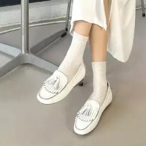 오너클랜 인기상품 소가죽 슬림라인 스티치포인트 데일리 로우힐 플랫6SS [WFM044D_260516]