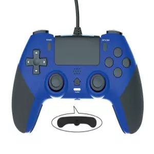 PS4/PS4 슬림/PS4 프로 및 PC용 고급 프로그래밍 버튼 듀얼 진동 충격 조이스틱 게임패드 플레이스테이션
