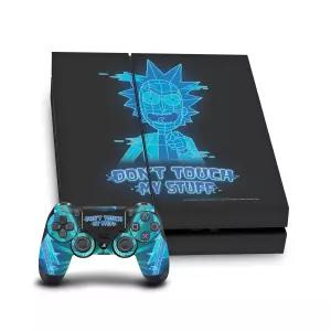 헤드 케이스 디자인 공식 라이선스 릭 앤 모티는 소니 플레이스테이션 4 PS4 콘솔 및 듀얼쇼크 컨트롤러