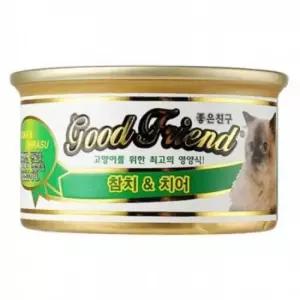 굿프랜드 고양이캔 참치 치어 85g 24개입