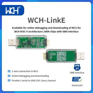 플래시 WCH-LinkE 온라인 다운로드 디버거 지원 WCH RISC-V 아키텍처 MCU/SWD 인터페이스 ARM 칩 1 직렬 포