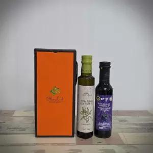 올리브(엑스트라버진)250ml + 발사믹250ml 2구 선물세트 추석선물세트 오일선