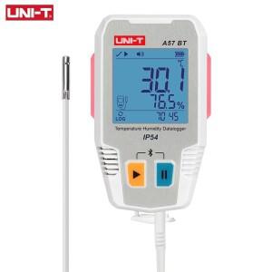 카메라 UNI-T A56 BT 온도 습도 데이터 로거 Bluetooth 실외 실내 디지털 64000 저장 세트