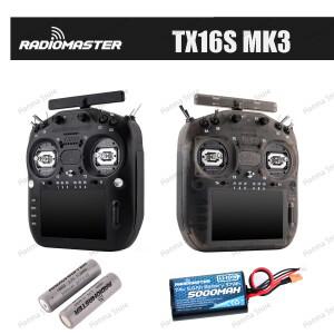 카메라 리모컨 라디오마스터 TX16S MK3 5인치 IPS 터치스크린 (800 X 480 해상도) EXpressLRS 16채널 2.4G