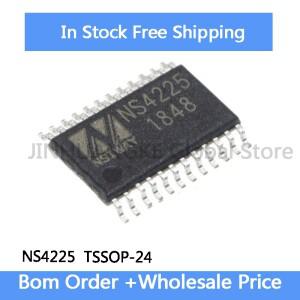 스피커 10Pcs NS4225 TSSOP-24 D-class dual channel 2X25W 수입차 호환o amplifier chip IC IN Stock Whol