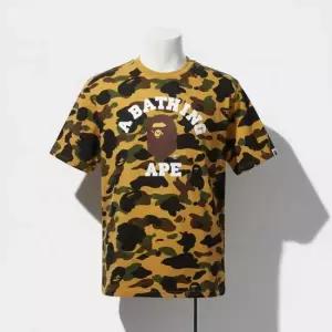 퍼스트 카모 콜리지 티셔츠 M) YELLOW