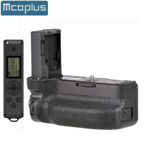 카메라 리모컨 Mcoplus BG-A9 Pro 수직 배터리 그립(VG-C3EM과 같은 Sony A9 A7RIII A7 카메라용 2.4G 타이