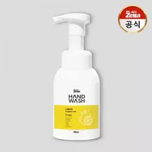 제타포밍 순 핸드워시 본품 300mL 레몬향 1박스(24개) 비누 물비누 향균 아이