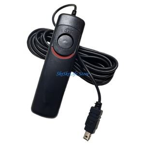 카메라 리모컨 E65E DSLR 및 미러리스용 전구 모드를 지원하는 신뢰할 수 있는 5M 원격 셔터 제어 케이블