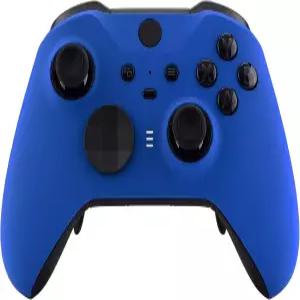 엑스트림레이트 블루 소프트 터치 그립 페이스플레이트 커버 Xbox One 엘리트 시리즈 2 코어 컨트롤러 모델