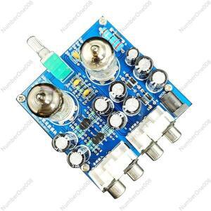 TJ-56-509 6J1 튜브 프리앰프 DIY 키트 하이파이 보드 납땜 연습용 오디오파일 앰프 부품 AC12V