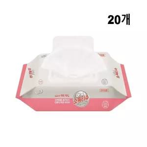 20개 의외약품 소독티슈 살균 요양원물티슈 노인 피부병예방 어린이집위생 도톰 손발세정 병원