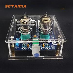 SOTAMIA 6J1 튜브 프리앰프 오디오 파워 앰프, 프론트 보드 미니 홈 시어터 사운드 시스템, 전자 DIY 키트