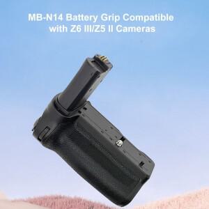 카메라 충전기 MB-N14 배터리 그립, Z6 III/Z5 II 카메라와 호환되는 안정적인 수직 촬영용 교체품