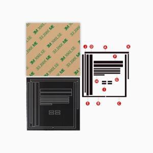 Mamiya M645 J 1000S 필름 카메라용 고밀도 라이트 씰 키트 맞춤형 교체 스폰지