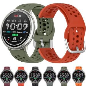 Amazfit Active 2 용  실리콘 스트랩 스포츠  팔찌 스마트 Correa 시계 밴드 액세서리