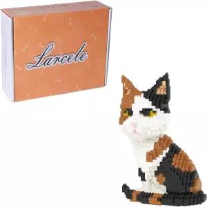 라셀 고양이 마이크로 빌딩 블록 동물 세트 DIY 미니 3D 장난감 벽돌 1191pcs KLJM-05 1979년 모델