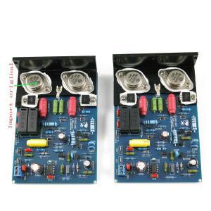 완제품 보드 듀얼 채널 앰프 앵글 알루미늄, QUAD405 CLONE MJ15024, 100W 8R DIY 키트, 한 쌍