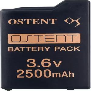 소니 PSP 1000 시리즈 콘솔 OSTENT 리얼 2500mAh 3.6V 리튬 이온 폴리머 충전식 배터리 팩 교체