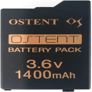 소니 PSP 2000/3000 콘솔 비디오 게임용 OSTENT Real 1400mAh 3.6V 리튬 이온 폴리머 충전식 배터리 팩
