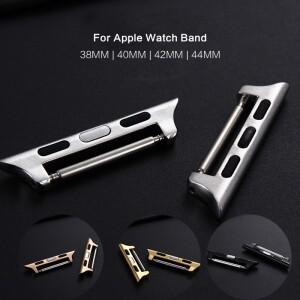 애플 호환 워치용 금속 스틸 커넥터 1:1  밴드 어댑터 교체  울트라 스트랩 액세서리  40mm  10 개