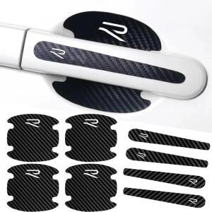 자동차 스티커 안티 스크래치 도어 핸들 카본 보호 테이프 폭스 바겐 뉴 R 라인 Rline Bora Golf GTI MK3 T