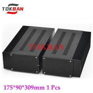 Tokban 오디오 1809 알루미늄 분할 모노 앰프 세차 인클로저, 단면 라디에이터, DIY 홈 케이스 쉘, 175x90x