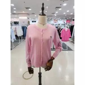 [하프클럽/멜로디가든]M26M4C107 세이브존08 핑크 가디건 M26M4C107
