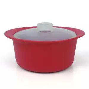 고품질 전자레인지용 전용냄비 800ml 중형 실리콘용기 계란찜냄비 달걀찜 (W6BAB62)