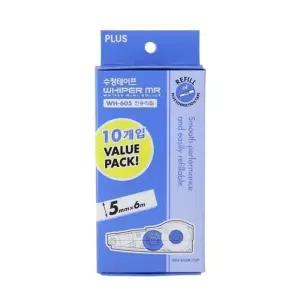 플러스 수정테이프MR 리필 10개입 WH-605R-10P 일정 계획 (WD79557)
