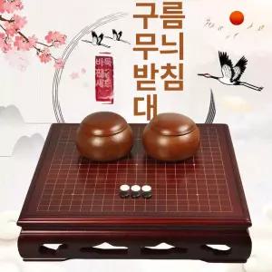 고급 바둑판 우드 분리형 오목 기원용 가정용 알까기