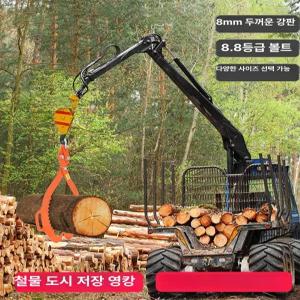원목 클램프 홀딩 나무 랙 장작 후크 집게