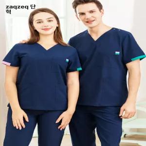 임산부 간호복 상의 하의 의사 치과 병원 바지세트