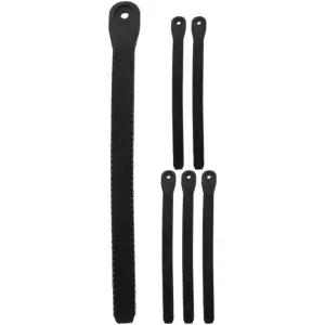 WHAMVOX 6Pcs 롤러 스케이팅 버클 벨트 스노보드 발가락 사다리 스트랩 인라인 스케이트 교체 장착 쉽게